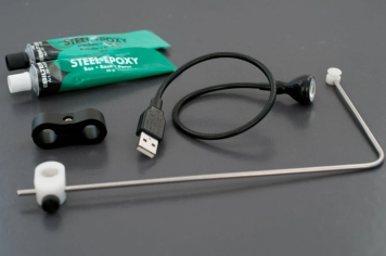 Lamp on clamp Lamp on clamp