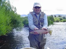 User submitted picture: This rainbow poses to the...