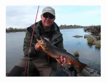 User submitted picture: > Happy angler <