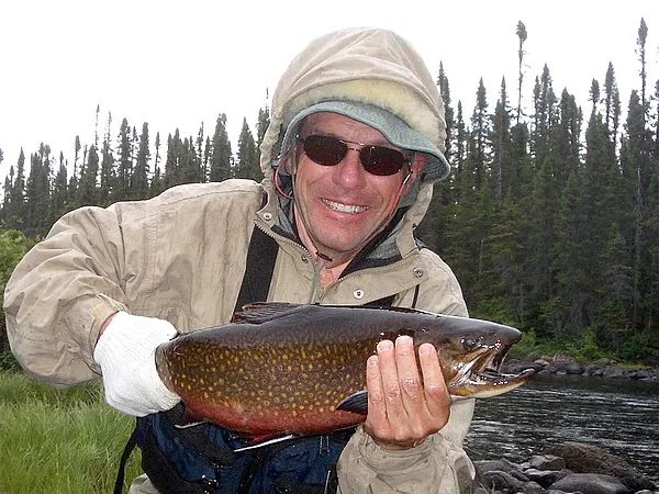 User submitted picture: Brook trout caught on fly...