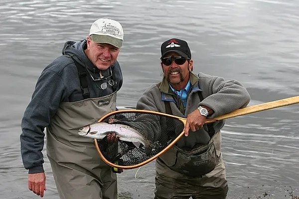 User submitted picture: Guide and client.